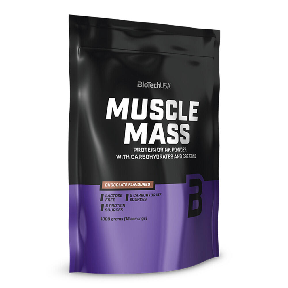 Muscle Mass - 1000g Chocolate Biotech USA