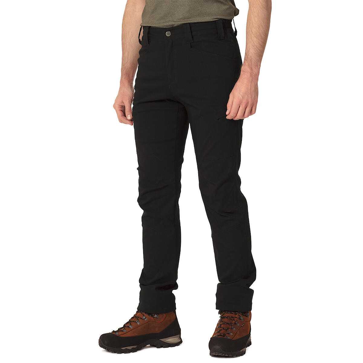 Pantalon de chasse pour homme Tagart CRAMP Pro noir avec cinq poches 4/4