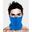 Masca pentru sportivi Mask X1 Albastru