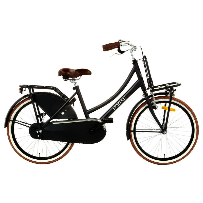 Vélo Enfant Nogan Vintage - 22 pouces - Noir Mat