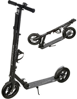 LARGE aufblasbare Räder Scooter Glocke und Flaschenhalter 200mm Snug Schwarz