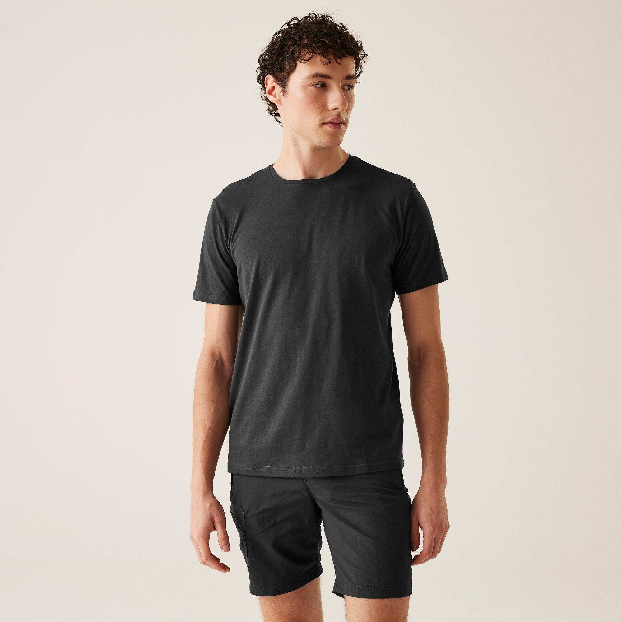 REGATTA Tait Men's Fitness T-Shirt - Dark Grey