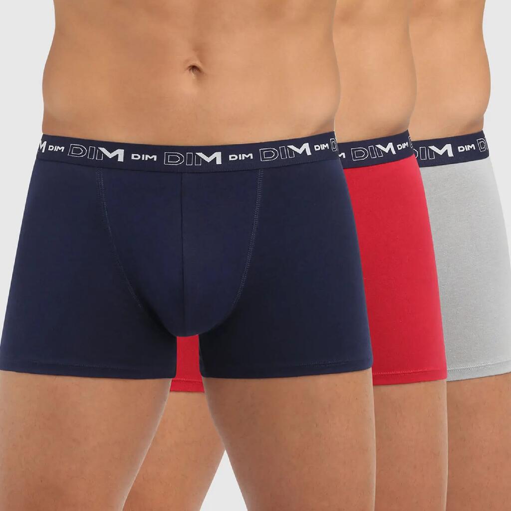 Pack of 3 Boxers DIM Coton Stretch
