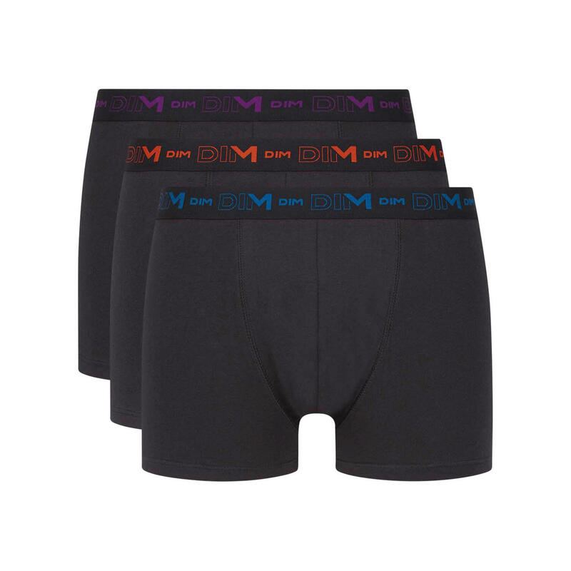 Lot de 3 Boxers Homme Coton Stretch