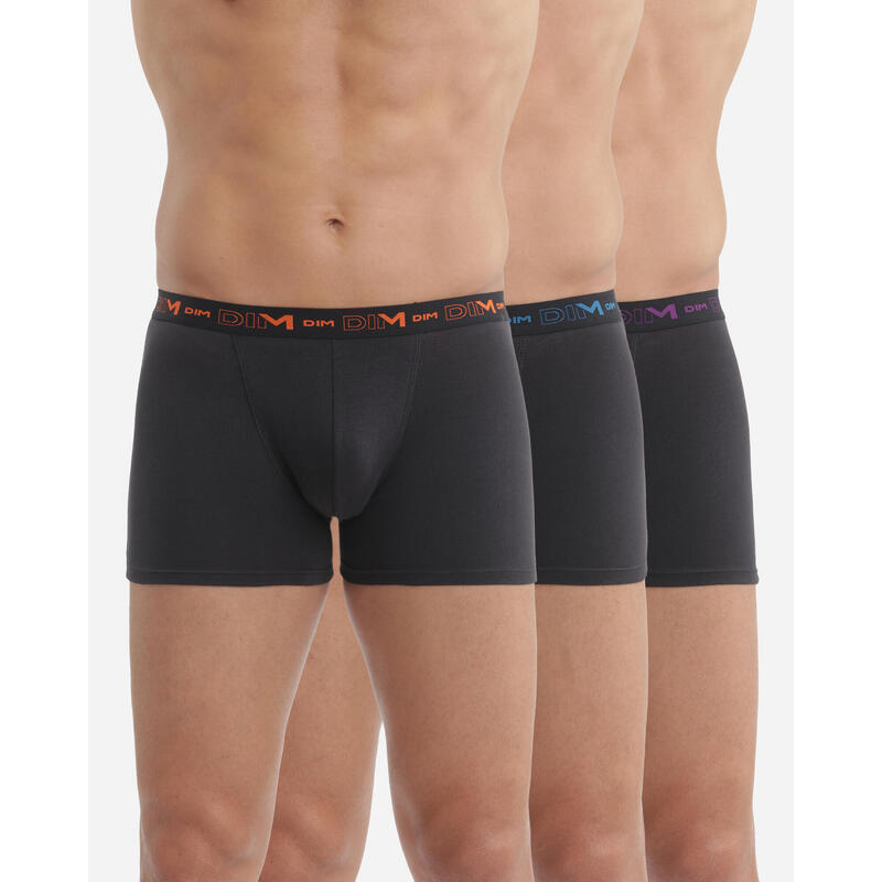 Lot de 3 Boxers Homme Coton Stretch