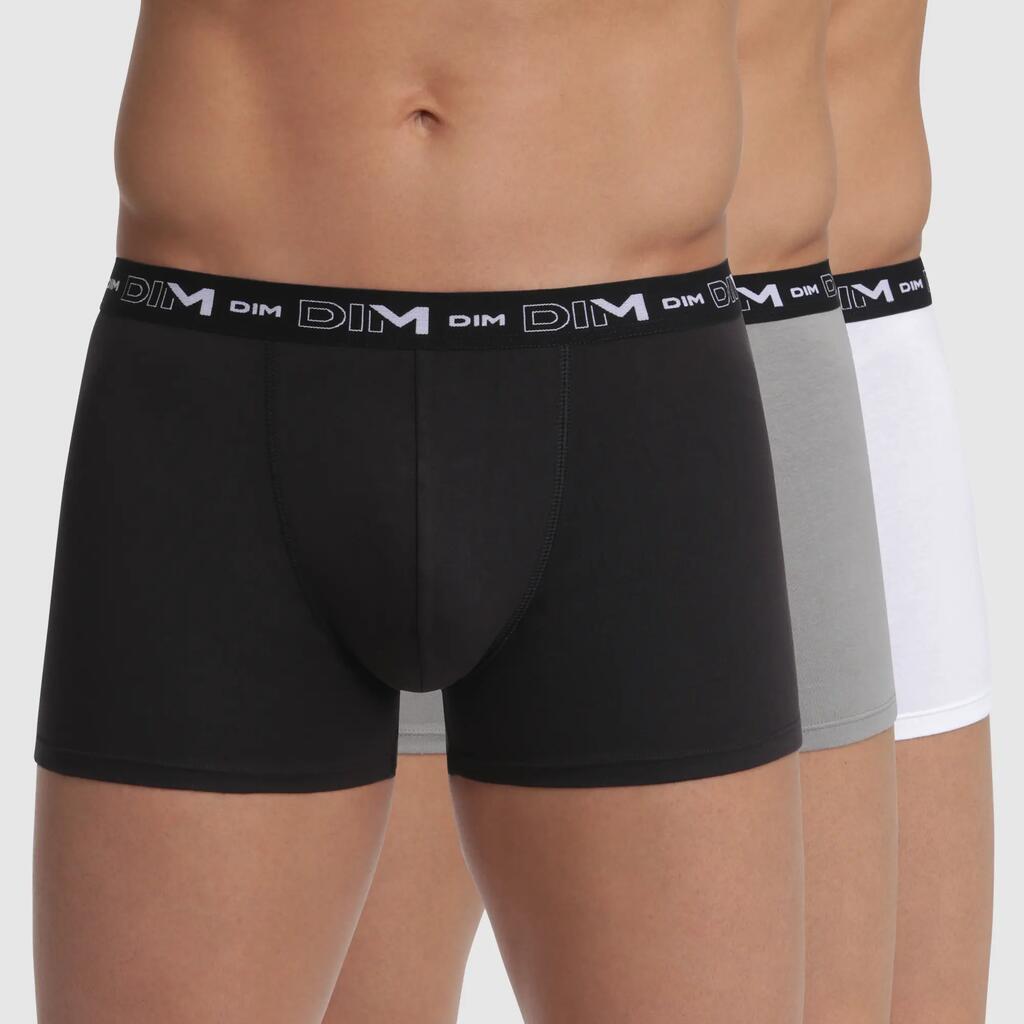 Pack of 3 Boxers DIM Cotton Stretch
