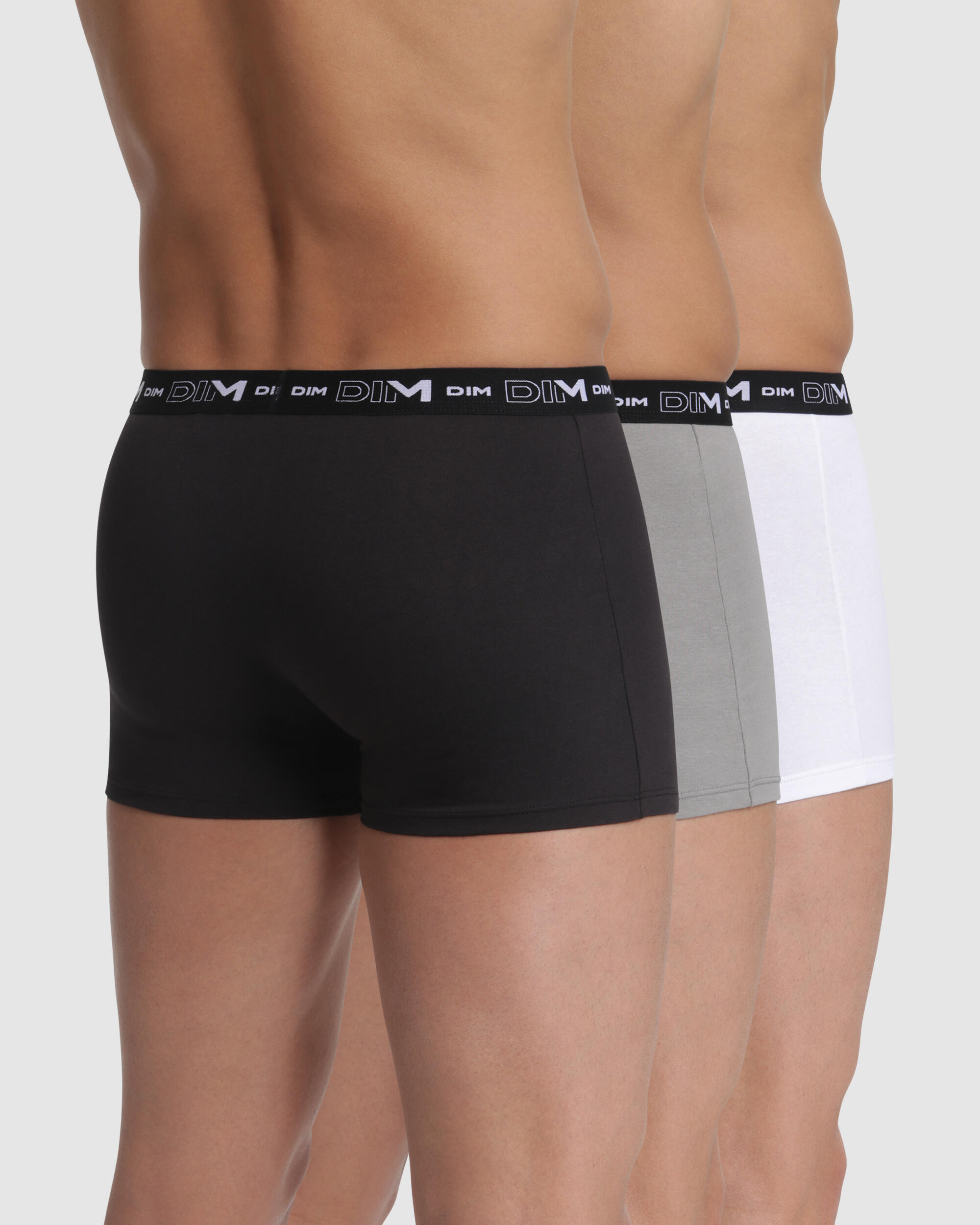 Lot de 3 Boxer DIM Coton Stretch 2/6