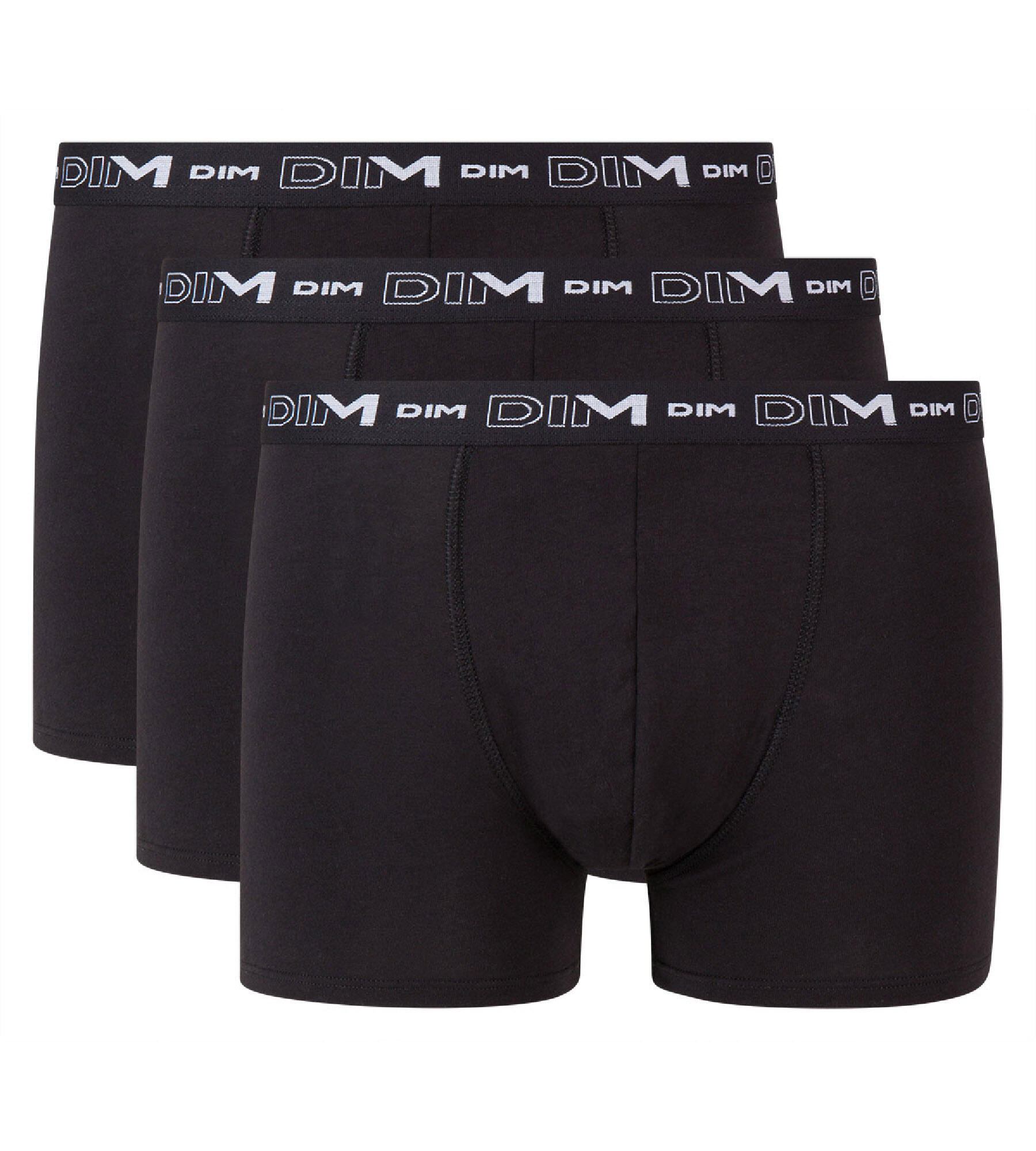 Pacote com 3 Boxers DIM Coton Stretch 2/5