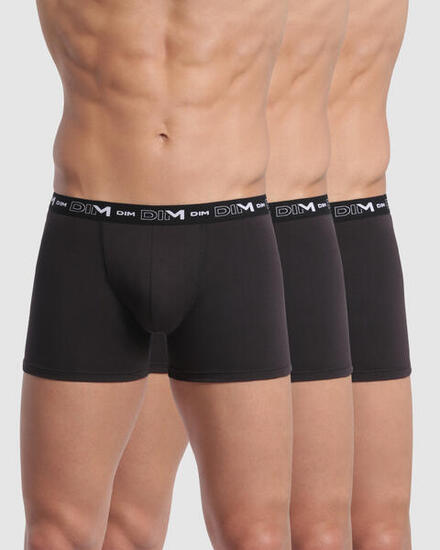 Lot de 3 Boxers Homme Coton Stretch