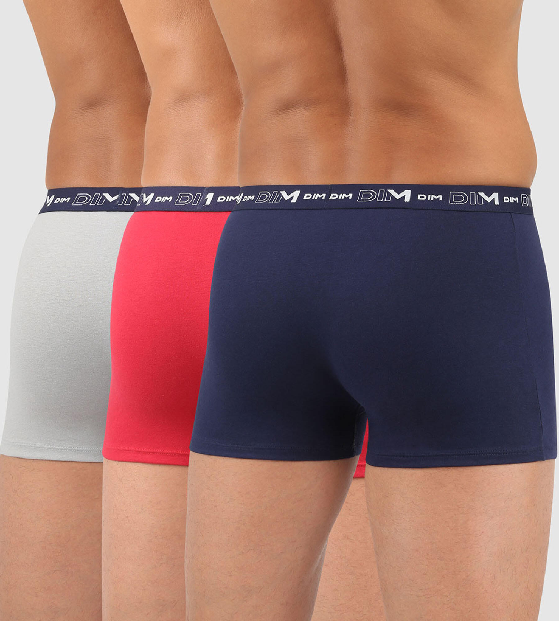Lot de 3 Boxer DIM Coton Stretch 2/6