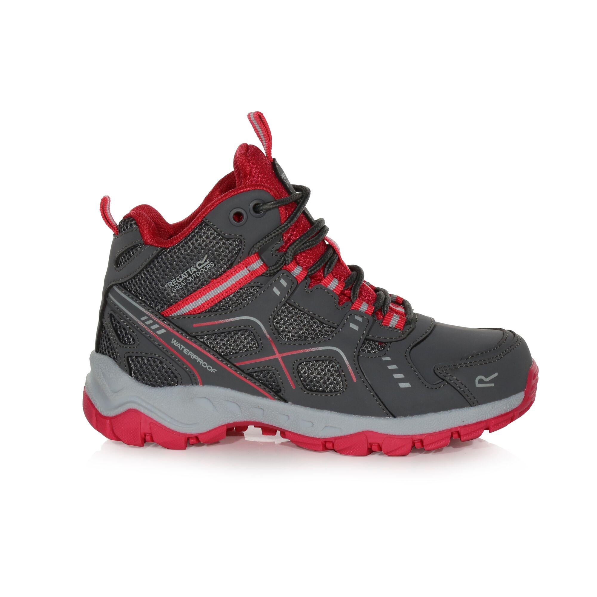 Regatta - Chaussures De Sport Randonnée - Vendeavour Boot Enfant - Chaussures De Sport - Gris - 34 - Decathlon