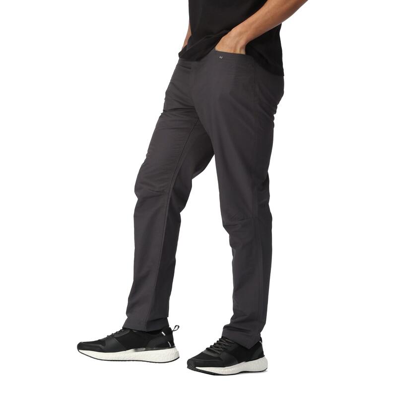 Męskie spodnie bawełniane Delgado szare