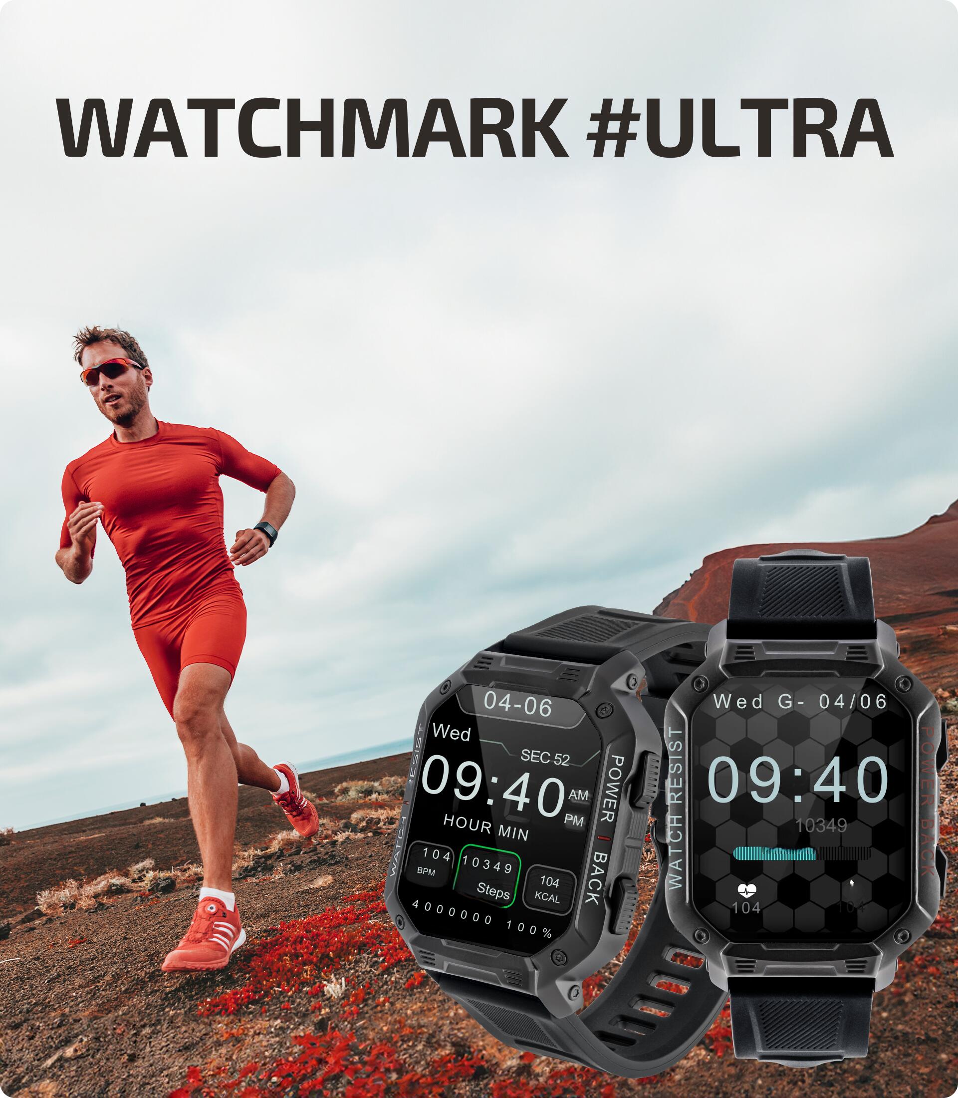 Relógio ligado Watchmark Ultra 7/7