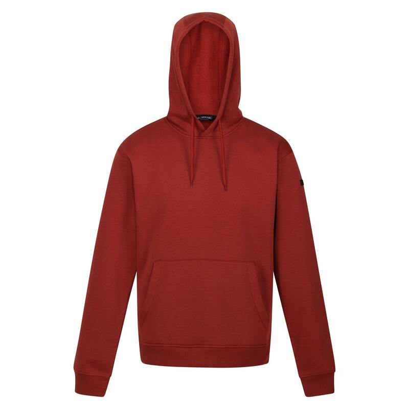 Heren Ortolan Marl Hoodie (Verbrande Henna)