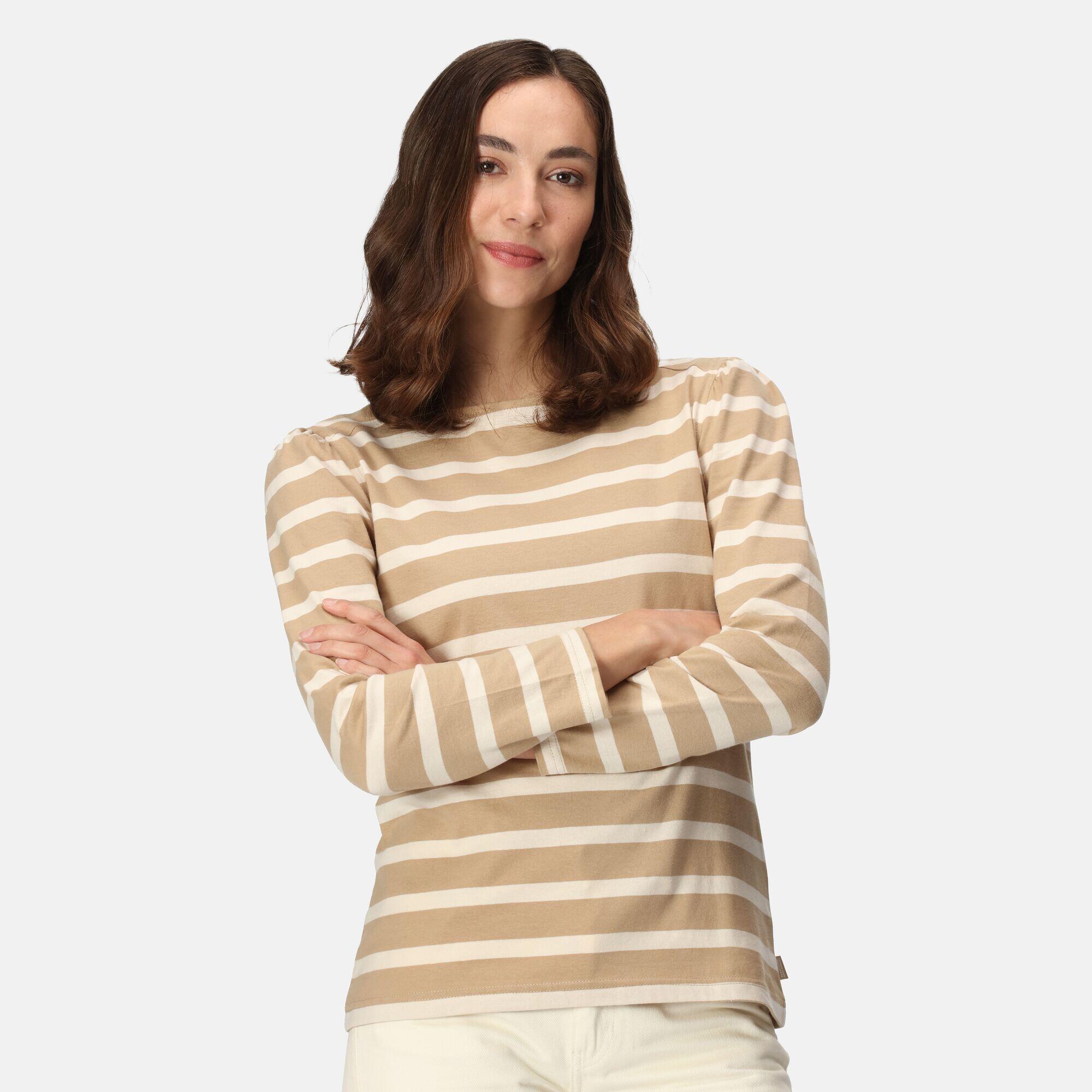 Federica Women's Striped Walking T-Shirt 1/5