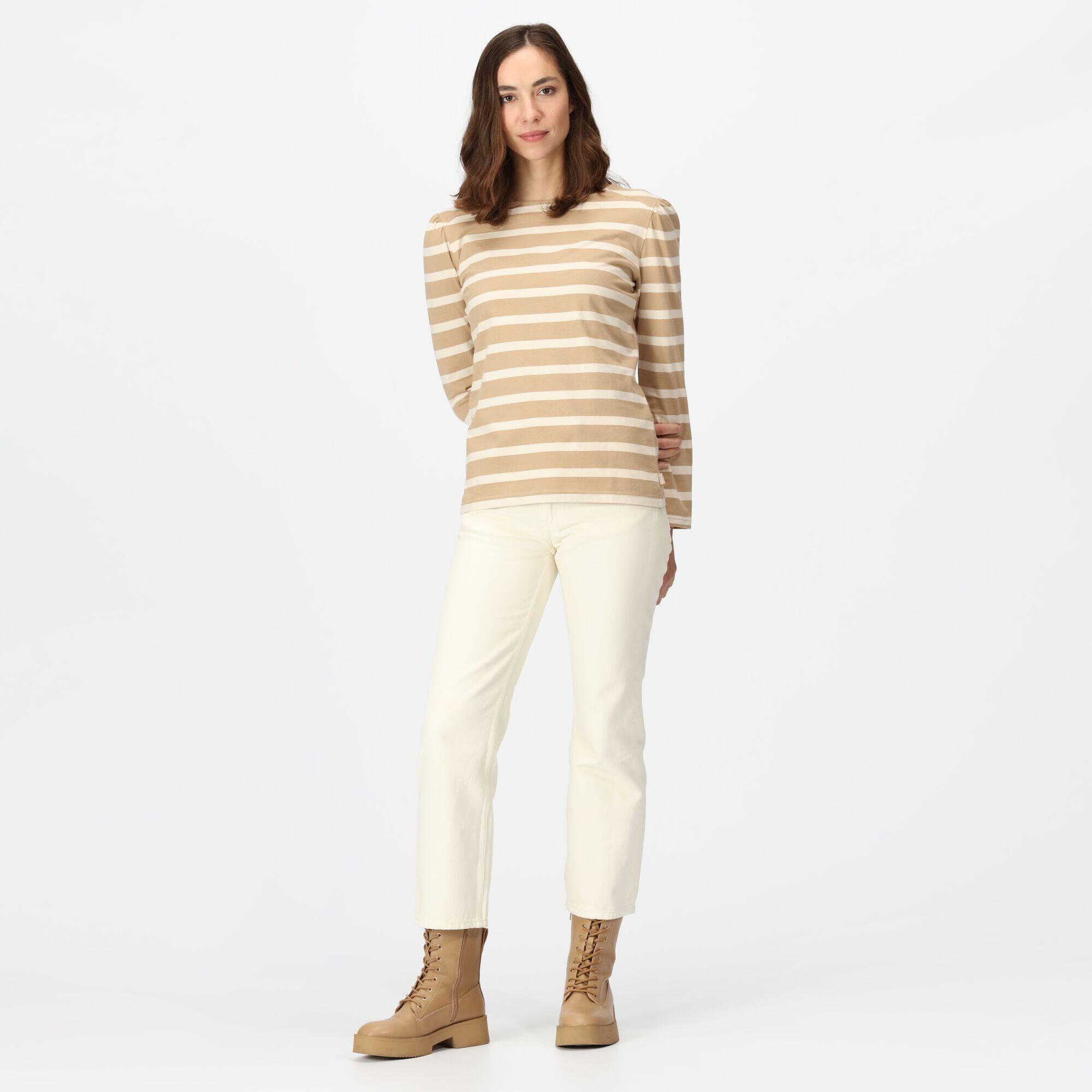 Federica Women's Striped Walking T-Shirt 3/5