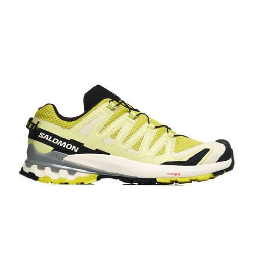 Salomon - Chaussures Running Hommes Salomon L47463100 - Chaussures De Sport - Beige|jaune - Decathlon
