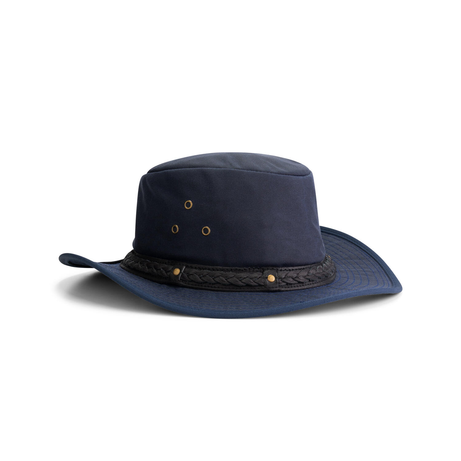 Mgo - Chapeau De Cire - Chapeau De Chasse - Harper - Chapeau - Bleu - 57-58 Cm - Decathlon