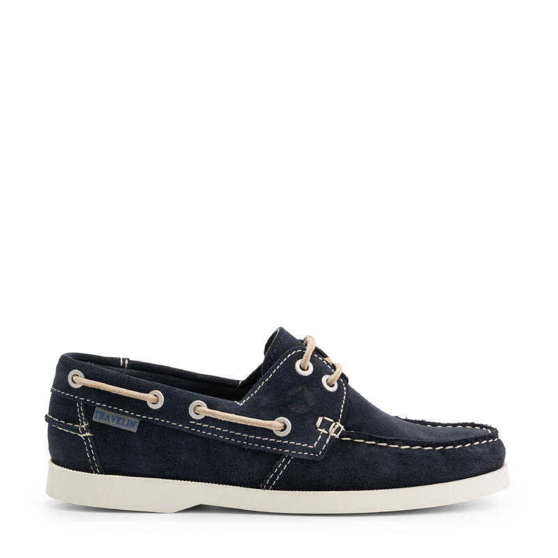 Chaussures bateau en daim - Semelle en caoutchouc - Femmes - Penzance