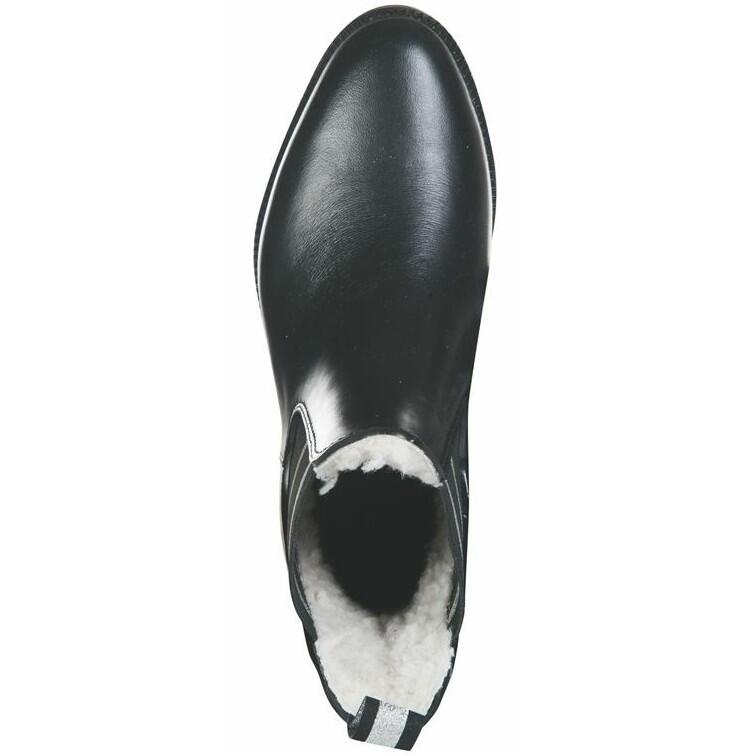Winter Jodhpurgummistiefel mit Teddyfutter STYLE LUREX schwarz 2/3