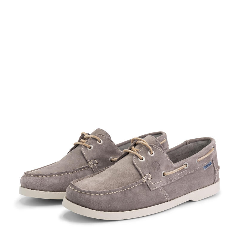 Chaussures bateau en daim - Semelle en caoutchouc - Hommes - Penzance