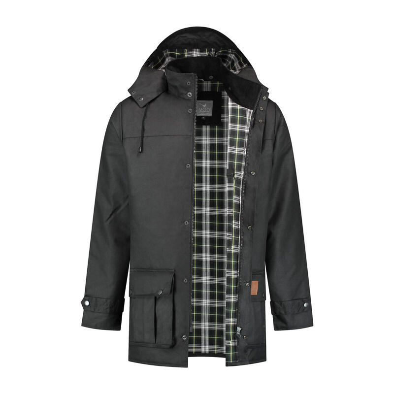 Outdoor wax parka - Waterdicht en winddicht - Heren - William