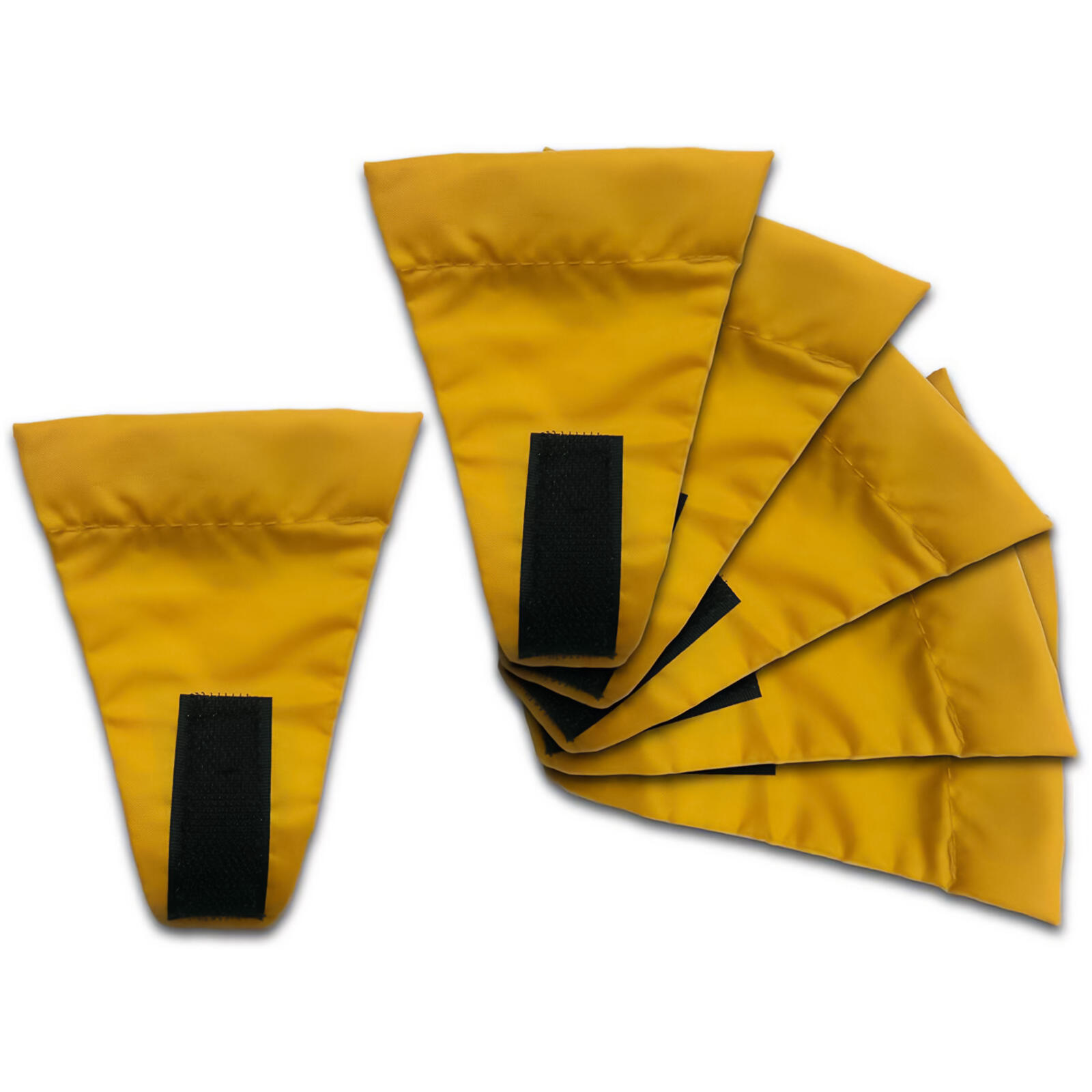 Wechsel - 6 Drapeaux Guy Line Flags Pour Haubans De Tente Camping Soleil Tarp - Hauban De Tente - Jaune - Taille Unique - Decathlon