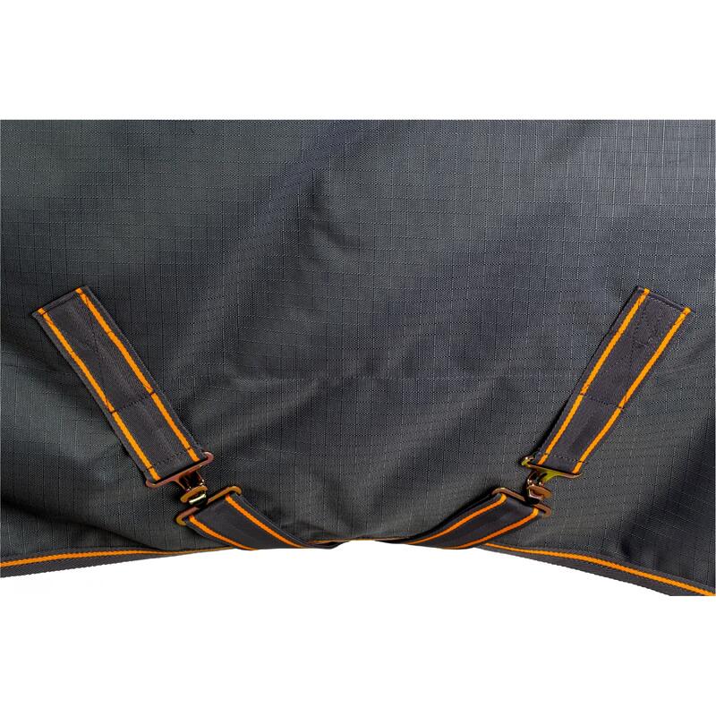 Weidedecke Stay-Dry 1200D IRISH TURNOUT grau/orange