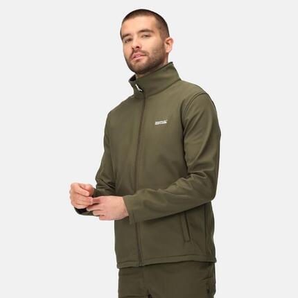 Herren Wandern Softshelljacke wasserabweisend, windabweisend - Cera V