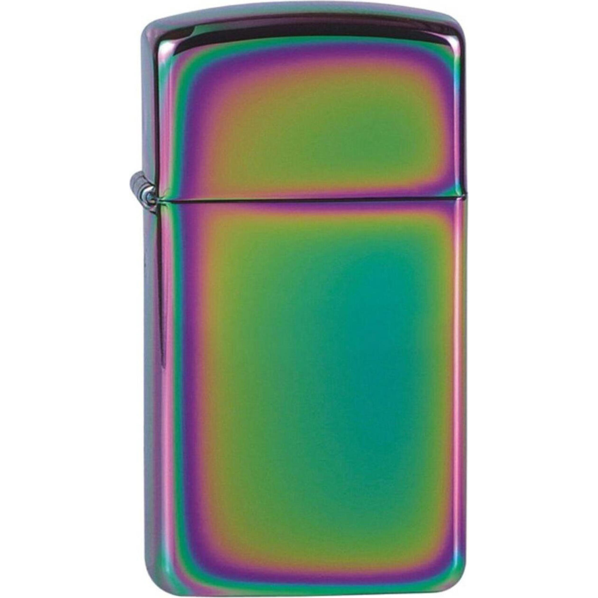 ZIPPO Benzinfeuerzeug Slim-Modell in Rainbow-Farben