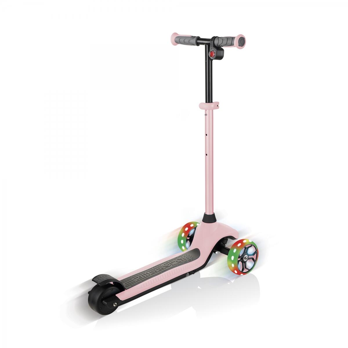 Trottinette électrique 3 roues E-MOTION 4 PLUS - Rose pastel 3/7