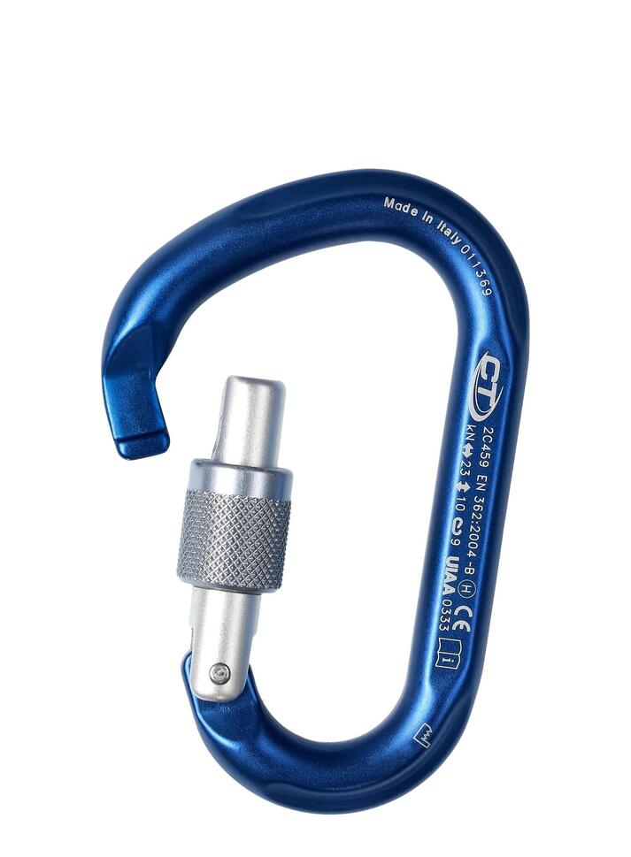 Karabinek do wspinaczki Climbing Technology Snappy CF SG Screw Gate