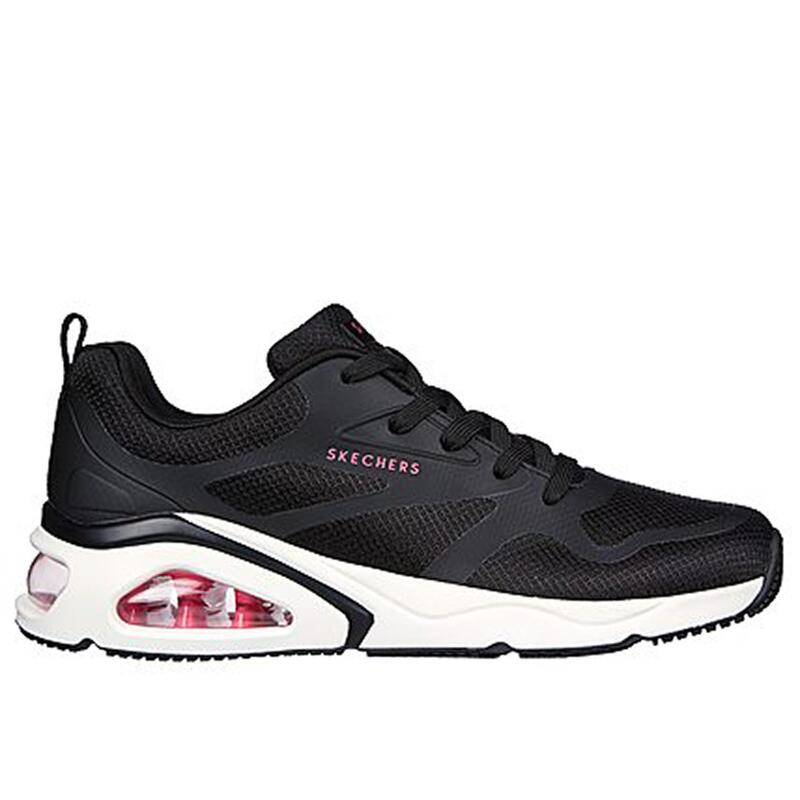 Zapatillas Deportivas Caminar Mujer Skechers 177420_BLK Negras con Cordones