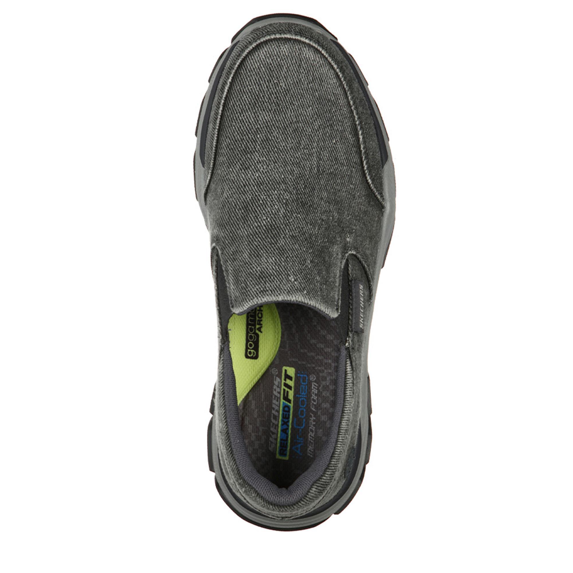 Zapatillas Skechers Hombre Respected Gris 5/5