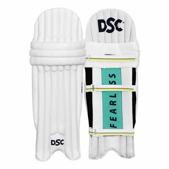 DSC Condor Atmos Cricket Batting Legguard | Farbe: Weiß, Rot