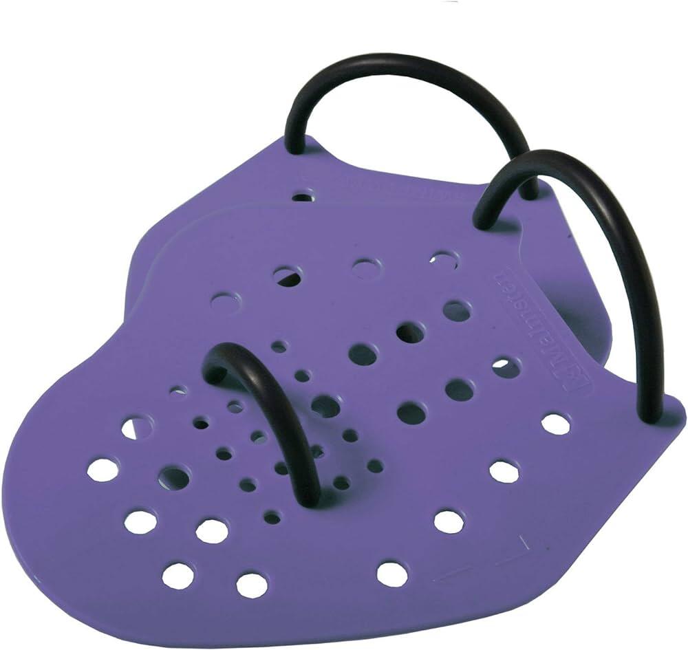 Palas de Natación Malmsten Classic Swim Power 5 XXL Lila 3/5