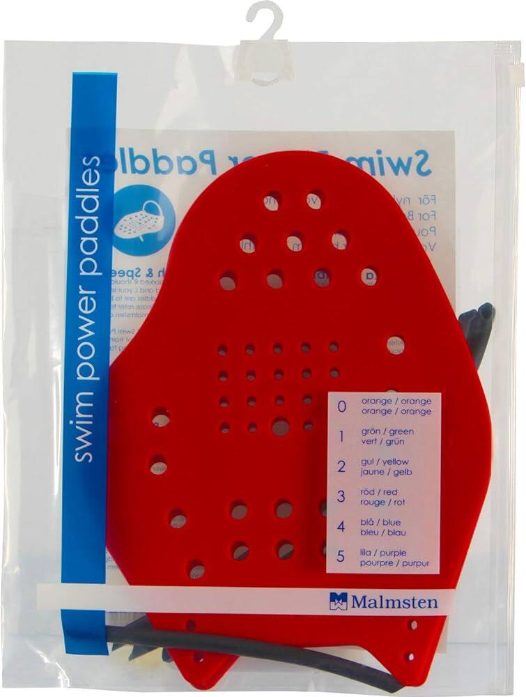 Pás de natação Malmsten Classic Swim Power 3 L Vermelho 3/5