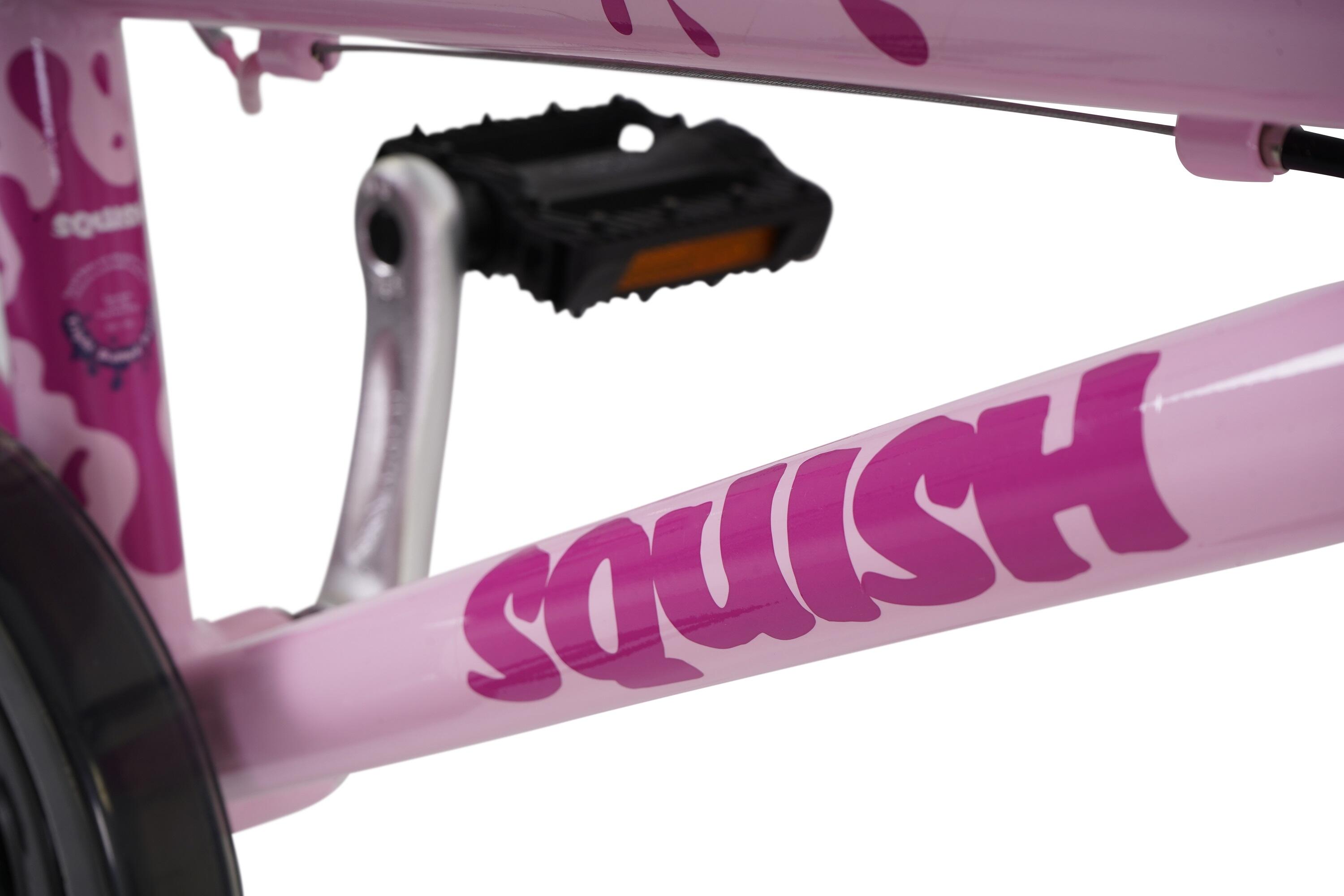 14" Wheel Lightweight Hybrid Bike Pink 5/8