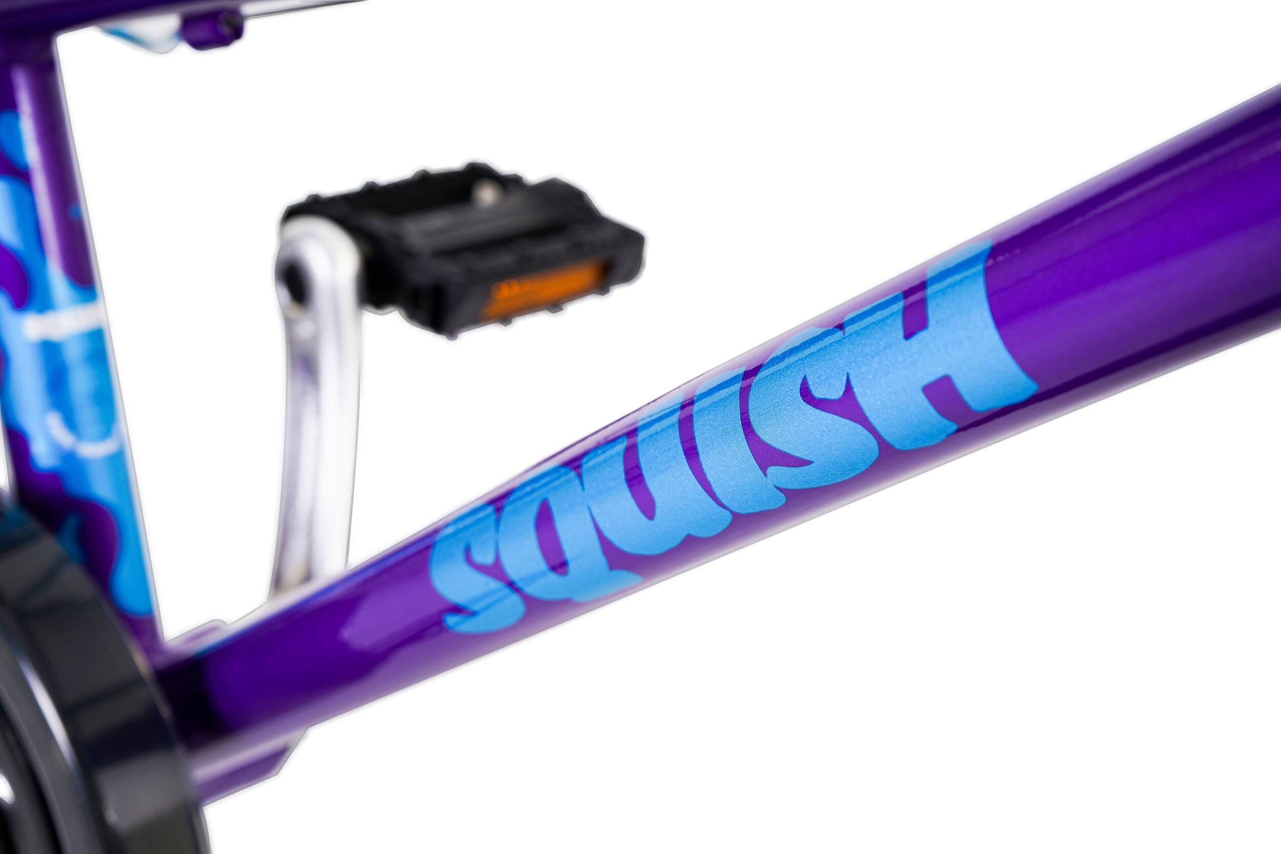 16" Wheel Lightweight Hybrid Bike Purple 5/8