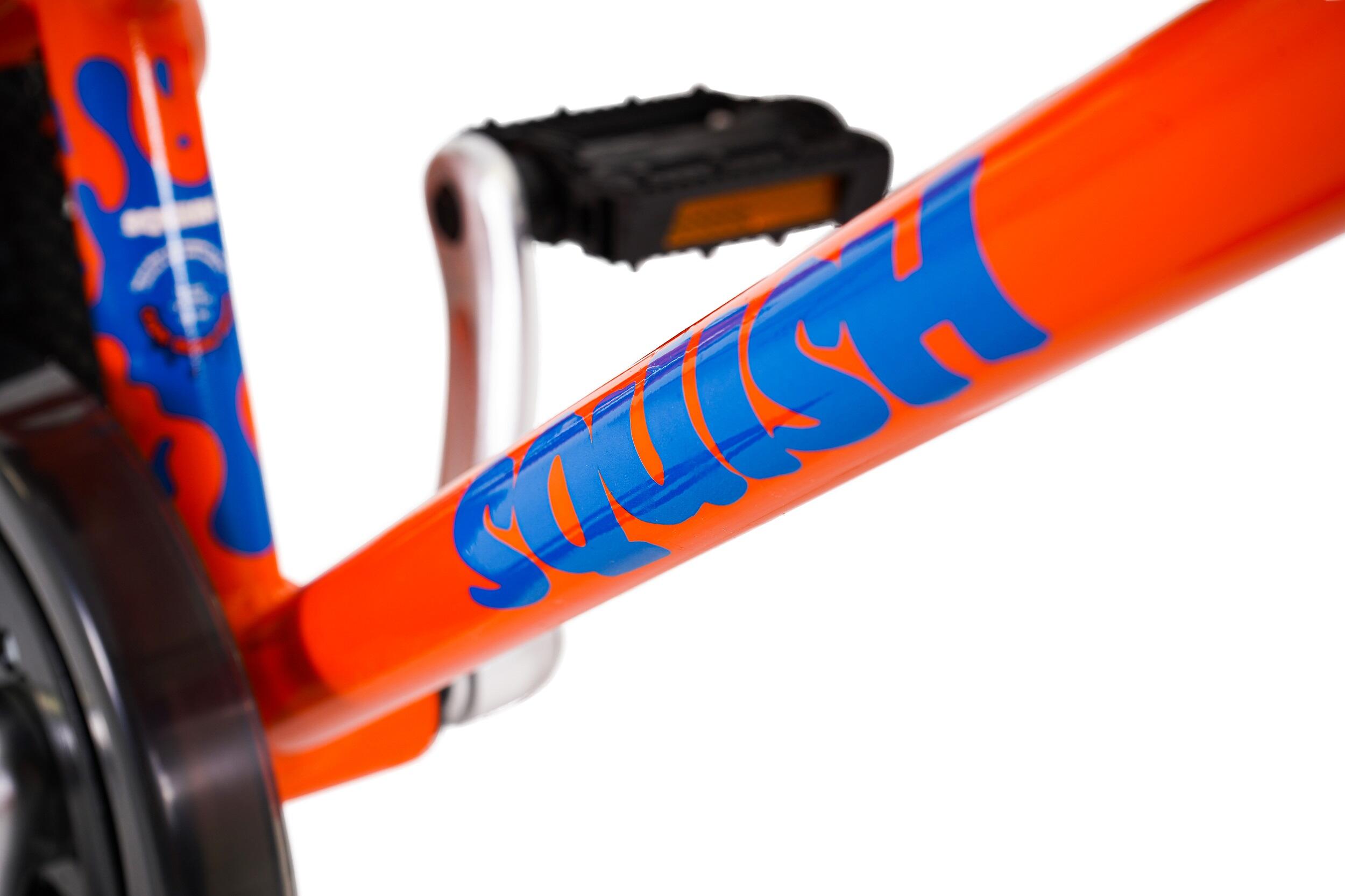 14" Wheel Lightweight Hybrid Bike Orange 5/8