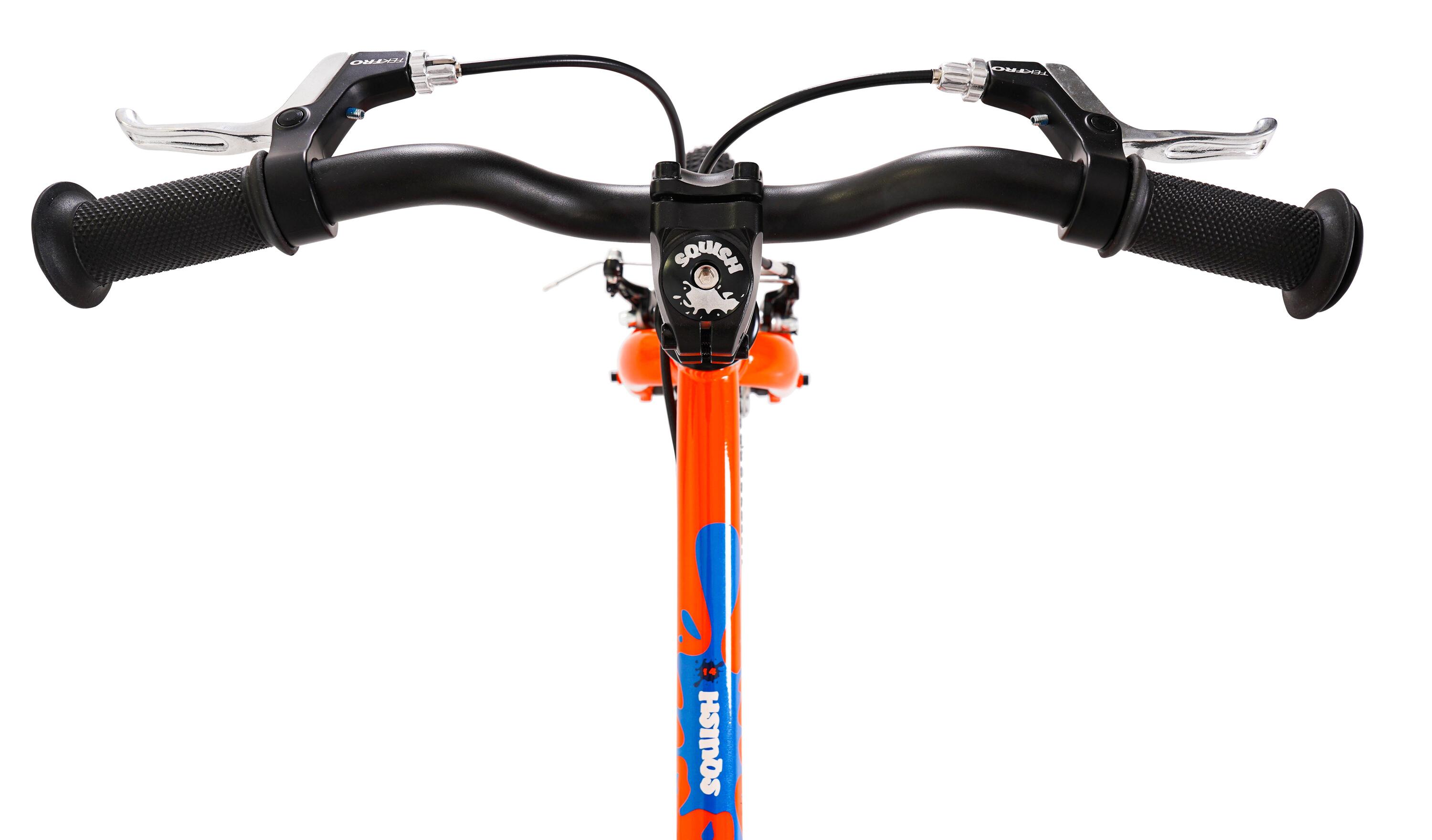 14" Wheel Lightweight Hybrid Bike Orange 7/8