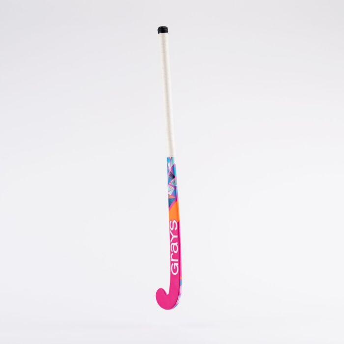 Grays Blast Ultrabow Junior Hockey Stick - Pink 3/5