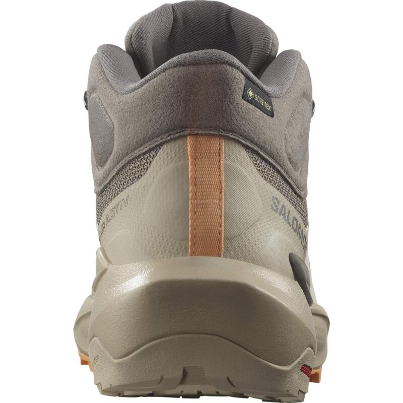 Salomon Ghete Drumetie Femei Elixir Activ Mid Gore-Tex Gri