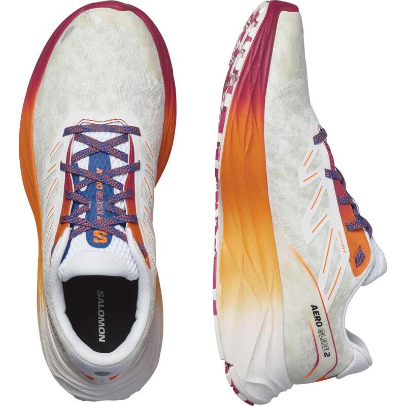 Salomon Pantofi Alergare Barbati Aero Glide 2 ISD Alb