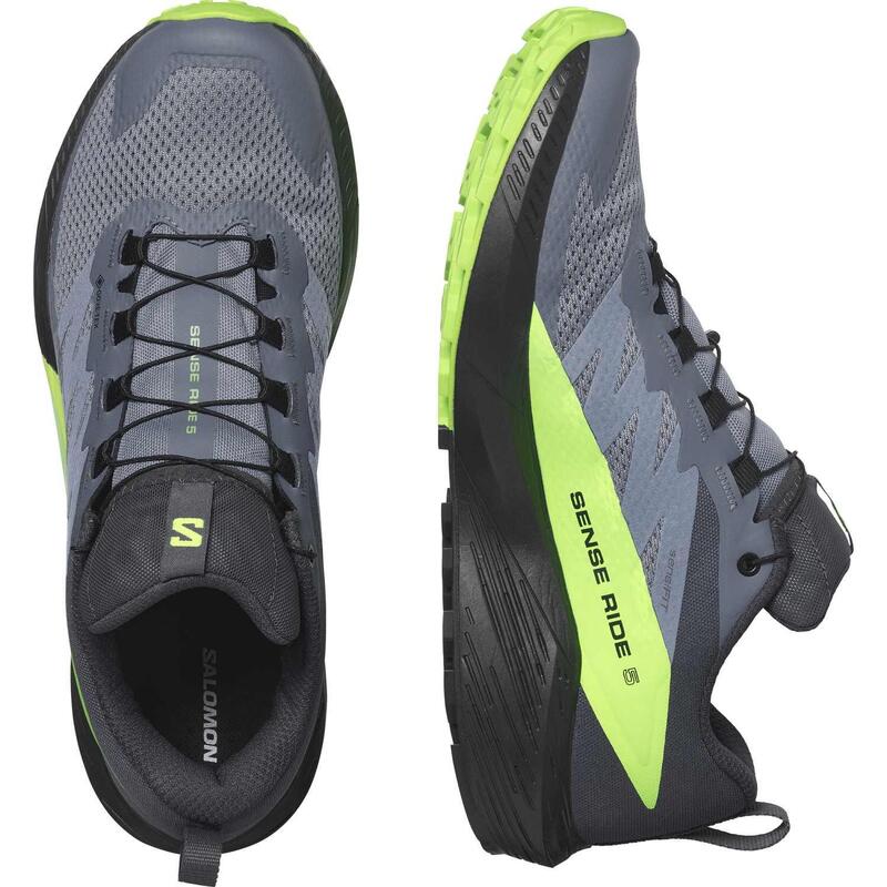 Salomon Pantofi Alergare Barbati Sense Ride 5 Gore-Tex Gri