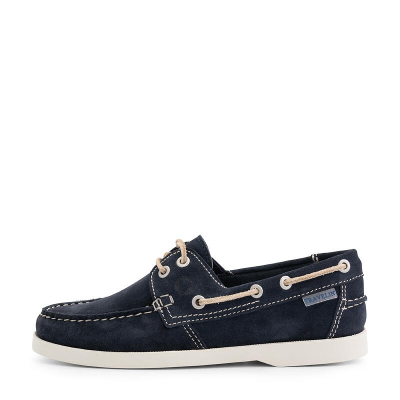 Chaussures bateau en daim - Semelle en caoutchouc - Femmes - Penzance