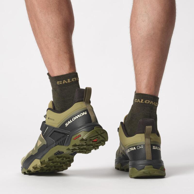 Salomon Pantofi Drumetie Barbati X Ultra 4 Gore-Tex Verde