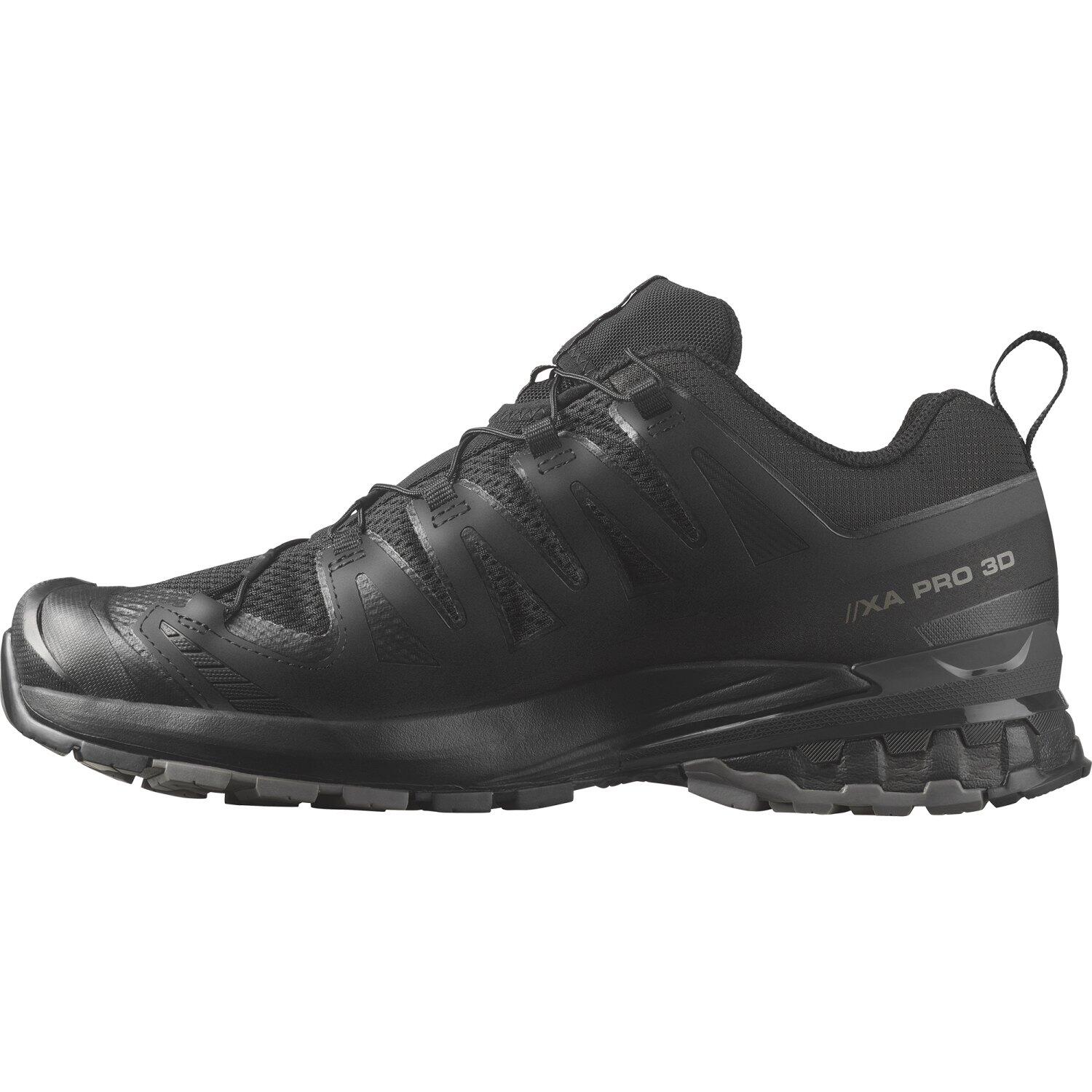 Salomon XA Pro 3D V9 Wide Scarpe Trail Uomo Nere 6/6