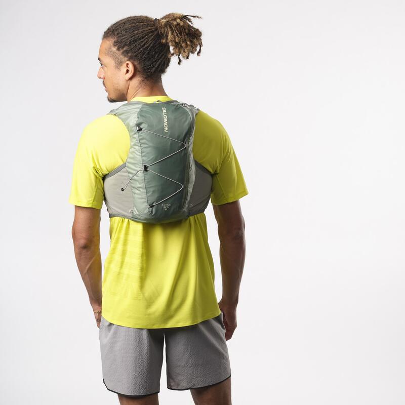 Salomon Rucsac Alergare Unisex Active Skin 8 Set Verde