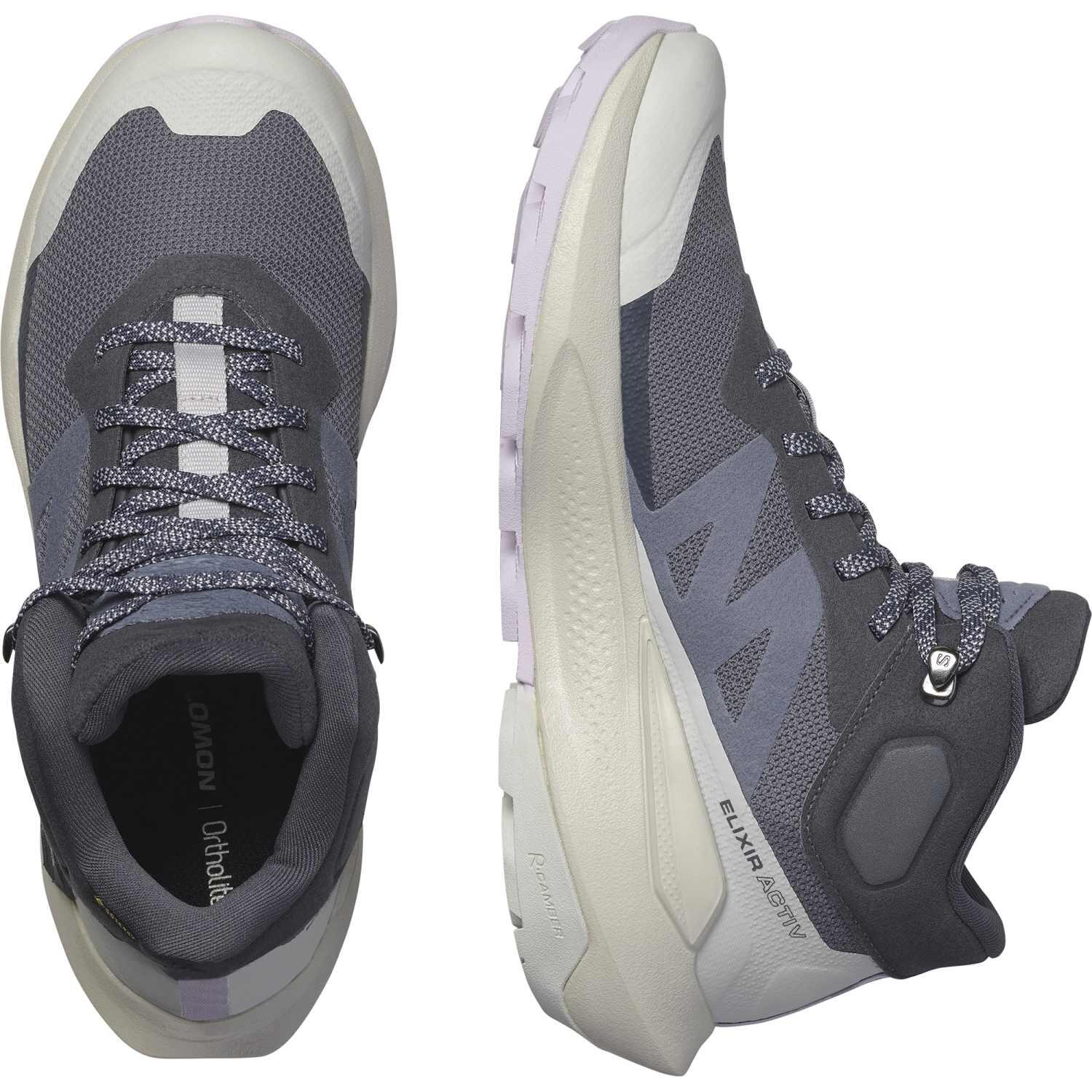 Scarpe da trekking Salomon Elixir Activ Mid Gore Tex per donne 2/6